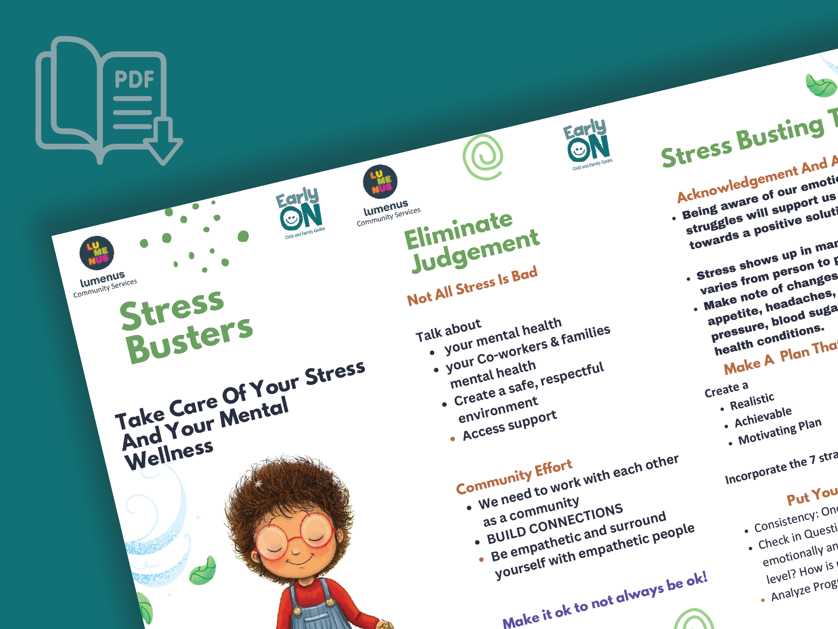 Stress Busters | Lumenus | Programs & Services